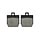 remblokset malossi achter aerox, aerox 4t, mbk nitro 6215058bb