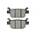 remblokset newfren achter metropolis 400 e5, sh 125/150, sh300, sh350, adv350 gd0401