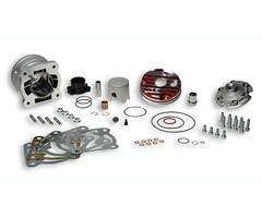 cilinder met kop malossi mhr team 2t testa rossa 52mm minarelli hor lc, sco piaggio lc 3115883