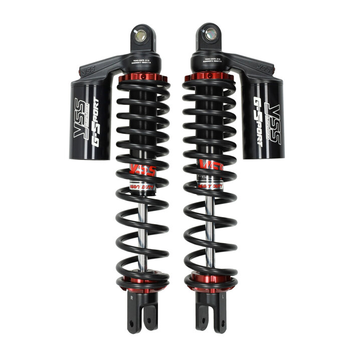 schokbrekerset yss achter g-sport black serie 2017 (90-120kg) yamaha 350mm x-max 250cc tg302-350tr-10-888a