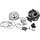 cilinder met kop malossi lc 47mm jet force ctech, ludix blaster, speedfight 3 lc 3112893
