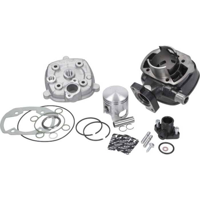 cilinder met kop malossi lc 47mm jet force ctech, ludix blaster, speedfight 3 lc 3112893