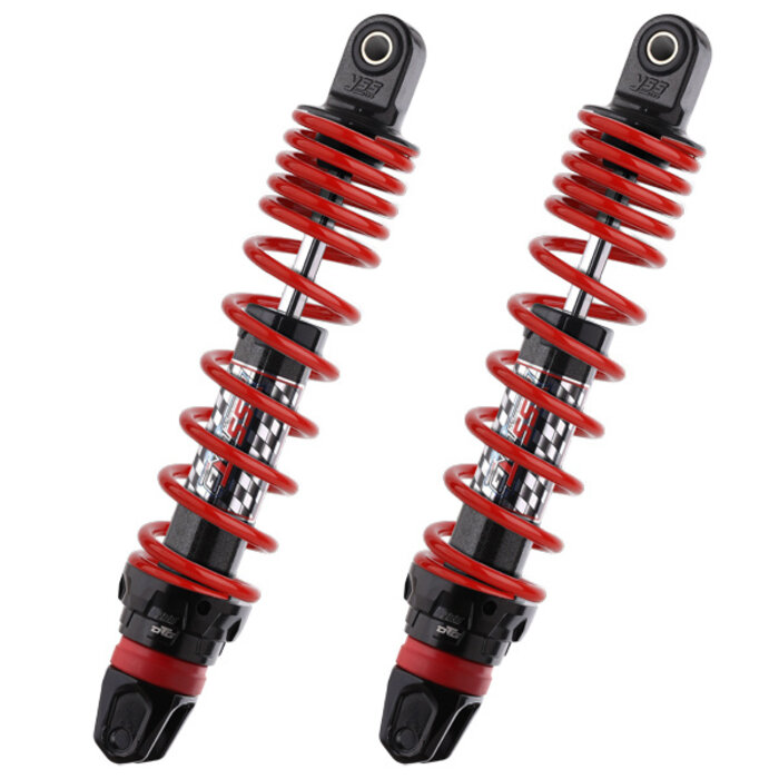 schokbrekerset yss hybrid DTG maxi scooter Honda 300mm rood sh 125/150