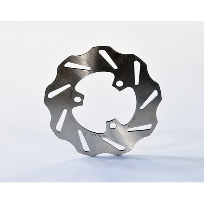 remschijf polini wave 3-gaats achter 180mm rx, senda, sx 175.0050