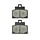 remblokset newfren euro-4/5/5+ voorzijde mp3 300>530 HPE fd0510
