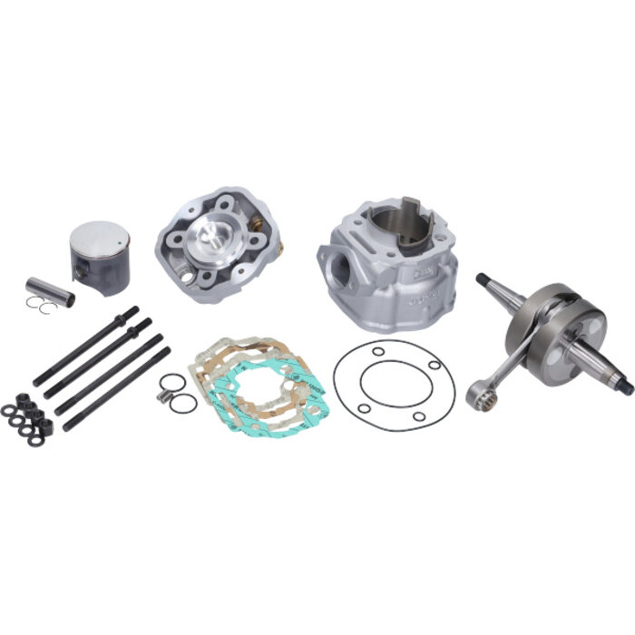 cilinder met kop Italkit + krukas pen 14 euro-3/4/5 96cc 52mm senda, derbi k.12.245.24.14
