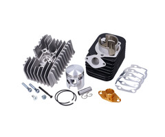 cilinder pinasco + cilinderkop pen 12 evoten Quadro 80cc citta, vespa, ciao, si, bravo, grillo 26028507
