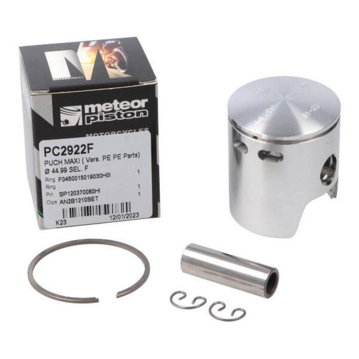 zuiger meteor F 4-poort cilinder, pen 12 45mm puch maxi pc2922