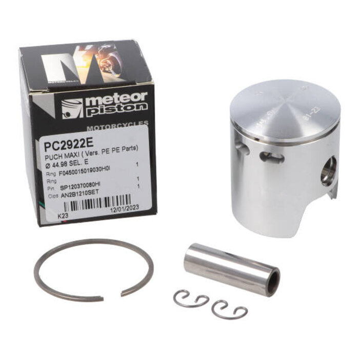 zuiger meteor E 4-poort cilinder, pen 12 45mm puch maxi pc2922