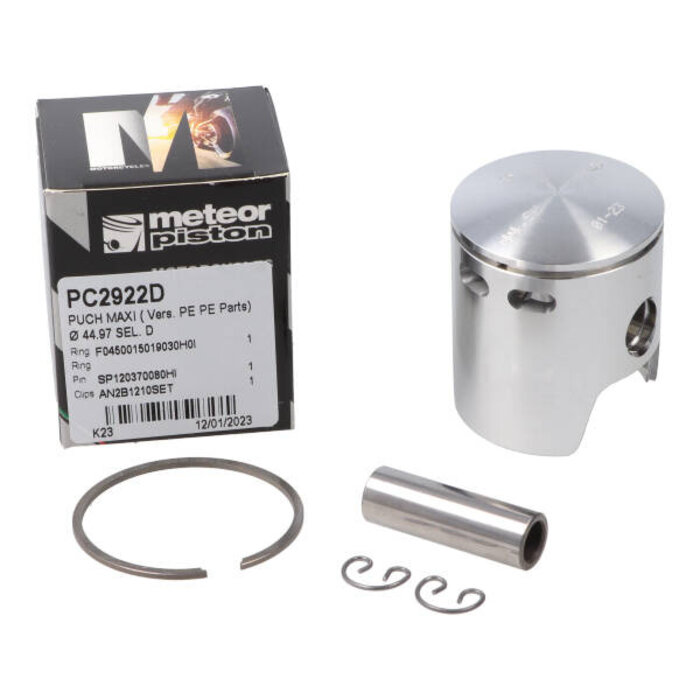 zuiger meteor D 4-poort cilinder, pen 12 45mm puch maxi pc2922