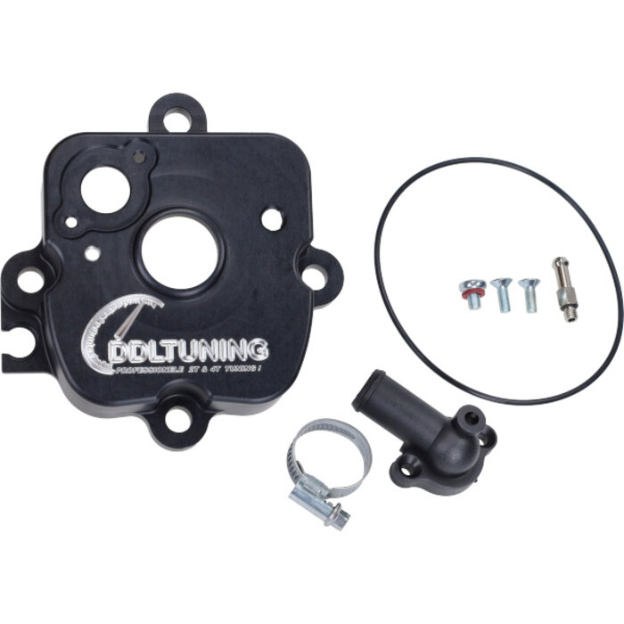 cilinderkop DDL buiten cnc gefreesd zwart runner 125cc 2t