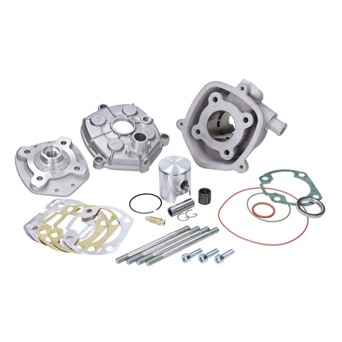 cilinder met kop malossi mhr team 50cc 40mm-p12 minarelli hor lc, yamaha 3111511