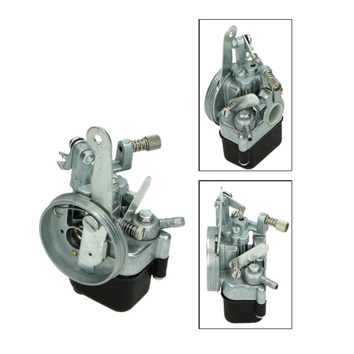 carburateur model Dellorto A-kwaliteit sha 12/12 12mm bromfiets vespa, ciao, gilera, citta