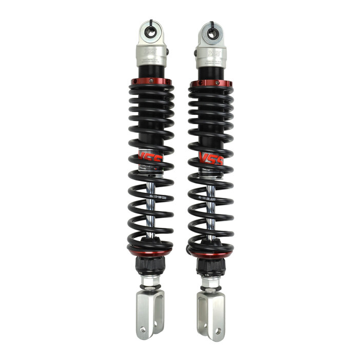 schokbrekerset yss achter hydraulisch g-sport 380mm zwart/alu sym gts300, Sym joymax 300