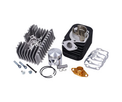 cilinder pinasco + cilinderkop pen 10 75cc evoten big bore 46mm citta, vespa, ciao, si 26028504