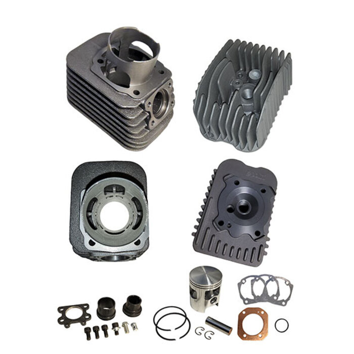 cilinder met kop polini 47mm-p12 bromfiets vespa 140.0136