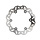 remschijf polini wave 6-gaats 125-350cc voor 256mm adv350, forza, sh300, sh350, silver wing 175.0032