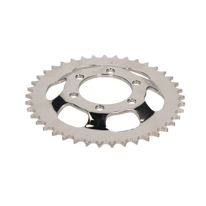 achterkettingwiel 41t 3/16 chroom Zundapp KS50