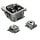 cilinderkop DMP compleet korte klep zonder ERP gaatje 64mm sco china 4t, sco gy6