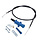 choke handmatig polini + kabel blauw scooter 316.0023