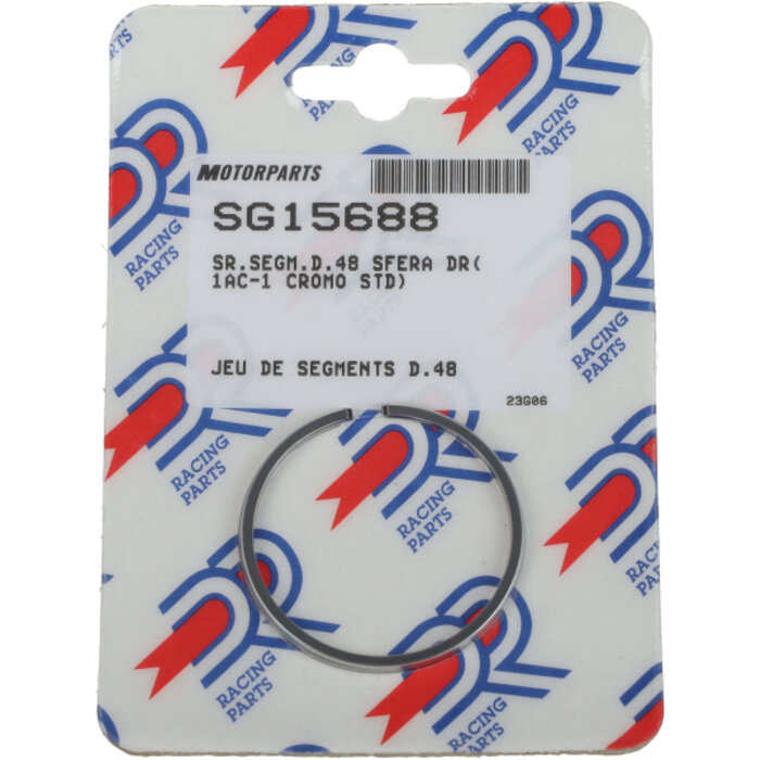 zuigerveerset dr 72cc 48mm piaggio, sfera, typhoon