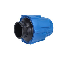 powerfilter polini recht universeel 37mm blauw 203.0177
