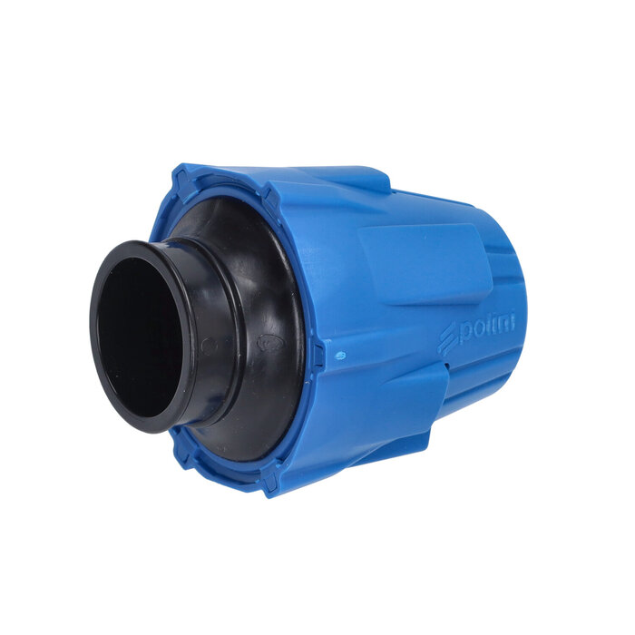 powerfilter polini recht universeel 37mm blauw 203.0177