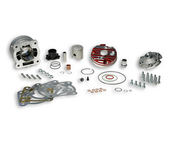 cilinder met kop malossi mhr testa rossa 2t 70cc team 2 47.6mm minarelli hor lc, sco piaggio lc 3115901
