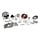 cilinder met kop malossi mhr testa rossa 2t 70cc team 2 47.6mm minarelli hor lc, sco piaggio lc 3115901