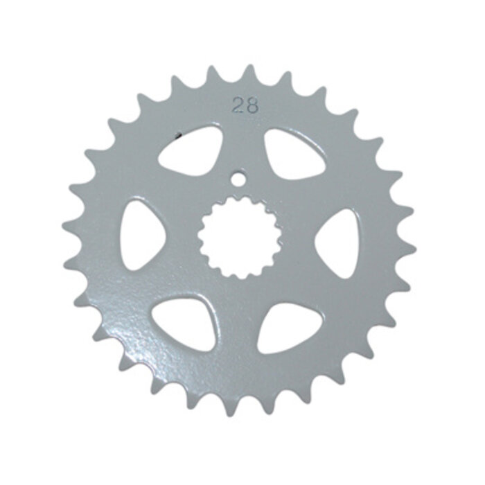 voorkettingwiel DMP 28t Tomos A35