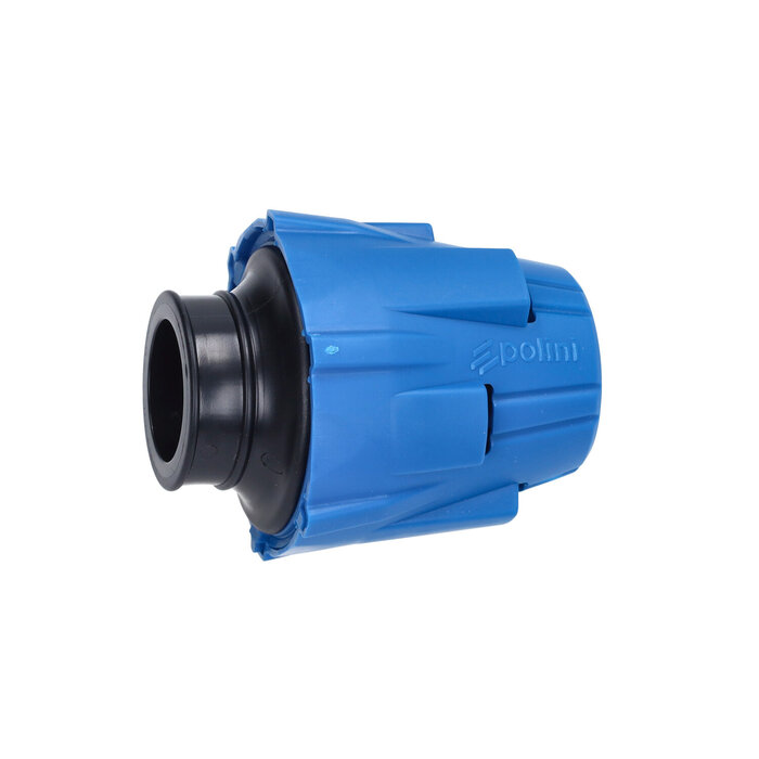 powerfilter polini recht universeel 32mm blauw 203.0176
