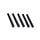 chokepen plastic zwart 5pcs puch maxi, puch