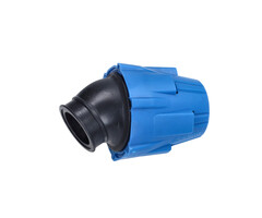 powerfilter polini schuin universeel 30 graden 32mm blauw 203.0179