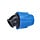 powerfilter polini schuin universeel 30 graden 32mm blauw 203.0179