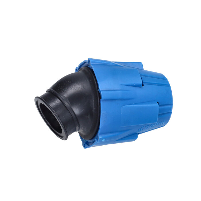 powerfilter polini schuin universeel 30 graden 32mm blauw 203.0179