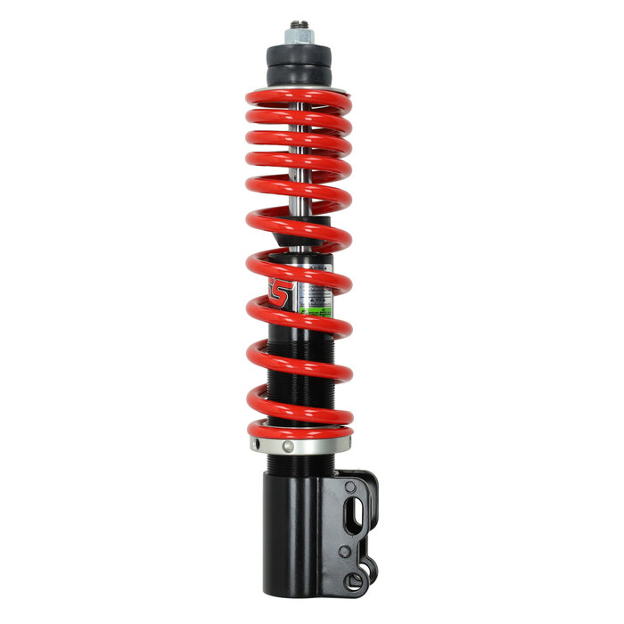 schokbreker yss voorvork hybrid-s comfort 290mm zwart et2, zip sp, vespa lx, vespa S
