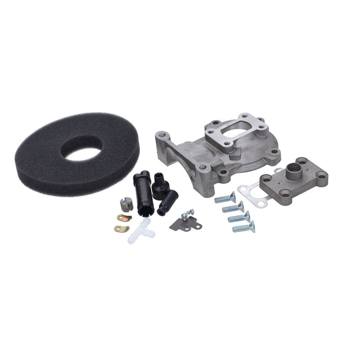 carter pinasco 46mm dubbele carburateur montage citta, vespa, ciao, si 25020882