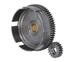 koppelinghuis jasil + tandwiel 17/56 rechte vertanding ks80, ks80 ac, zundapp