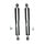 schokbrekerset DMP custom 300mm chroom camino, citta, tomos, puch maxi