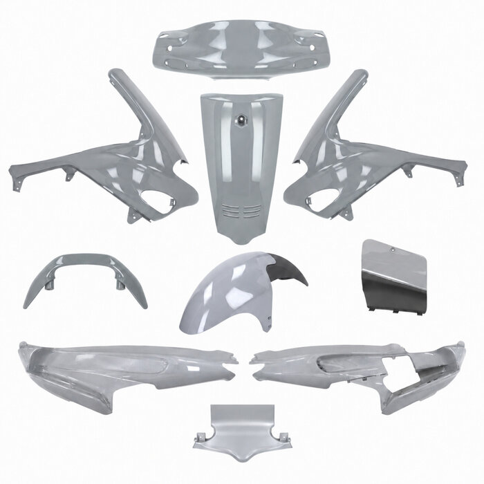 plaatwerkset origineel model nardo grijs 10-delig gilera runner 50/125/180