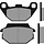 remblokset polini voor agility 16inch, people, people-s, super-8, super-9, tgb 174.0049