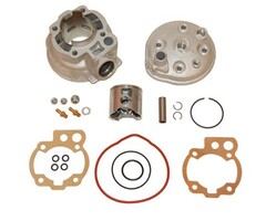 cilinder met kop airsal aluminium nikasil 48mm minarelli am6