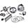 cilinder met kop Italkit + krukas 70cc big bore 48mm minarelli am6 k.44.761.g
