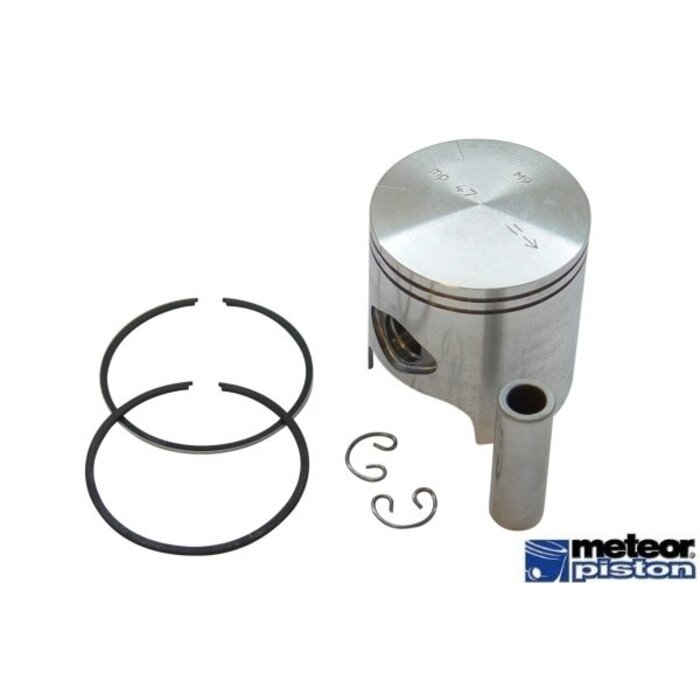 zuiger meteor model Polini pen 12 47mm sco honda, sco kymco 2t, sco peug, sco piaggio 2t pc1416