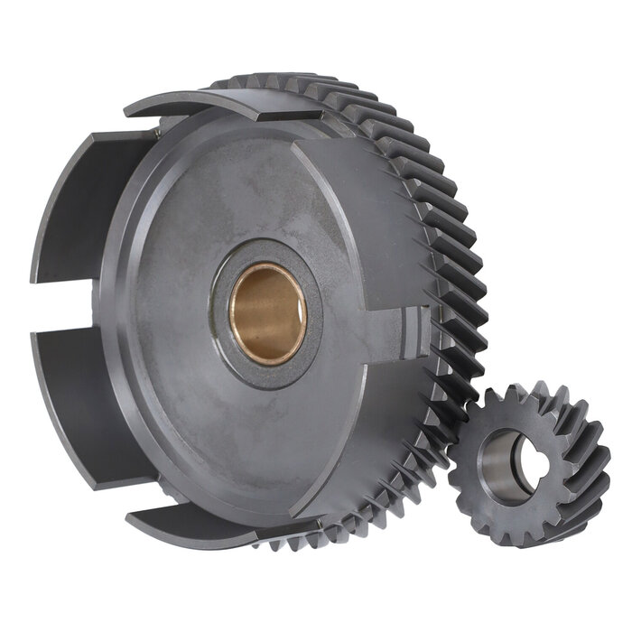 koppelinghuis jasil + tandwiel 17/56 tands ks80, zundapp, k80 ac z314-05.716