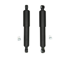 schokbrekerset DMP custom 300mm zwart mat camino, citta, tomos, puch maxi