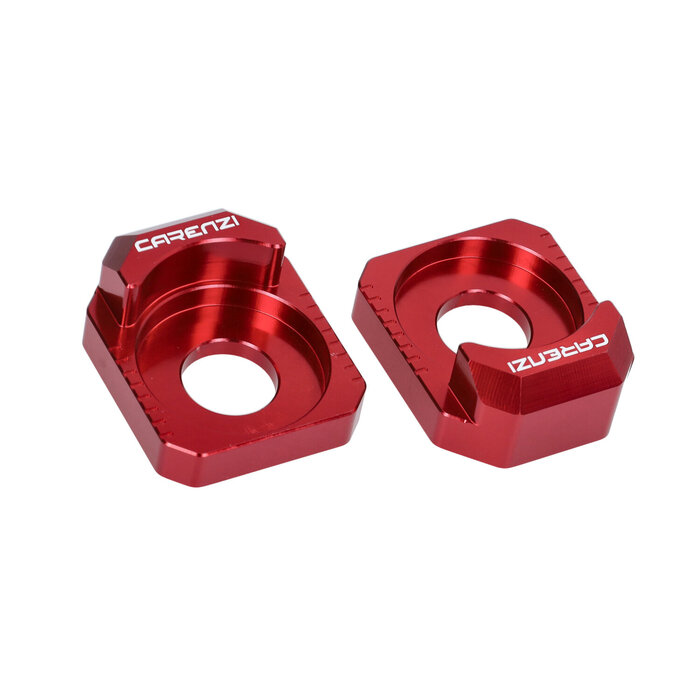 plaatje kettingspanner set rood beta rr50, rieju mrt, rieju rs3