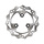 remschijf Peugeot origineel wave voor 170mm django evasion, fiddle 3, kisbee 781020
