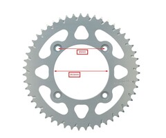 achterkettingwiel esjot 420-1/4 aluminium 51t beta rr50