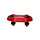 afdekplaat malossi oppakbeugel cnc gefreesd vespa rood gts 125-310 8120495br